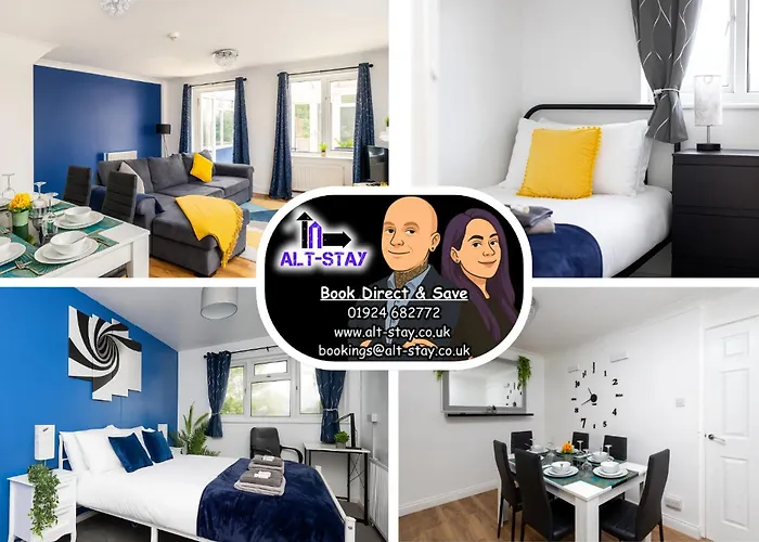 Grangefields By Alt-stay - 3 Bed - Parking, Wifi & Full Kitchen - Contractors & Relocations - Weekly & Monthly Rates Leeds (West Yorkshire)